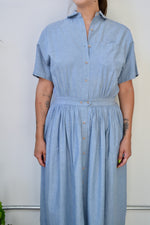 Chambray Shirtdress