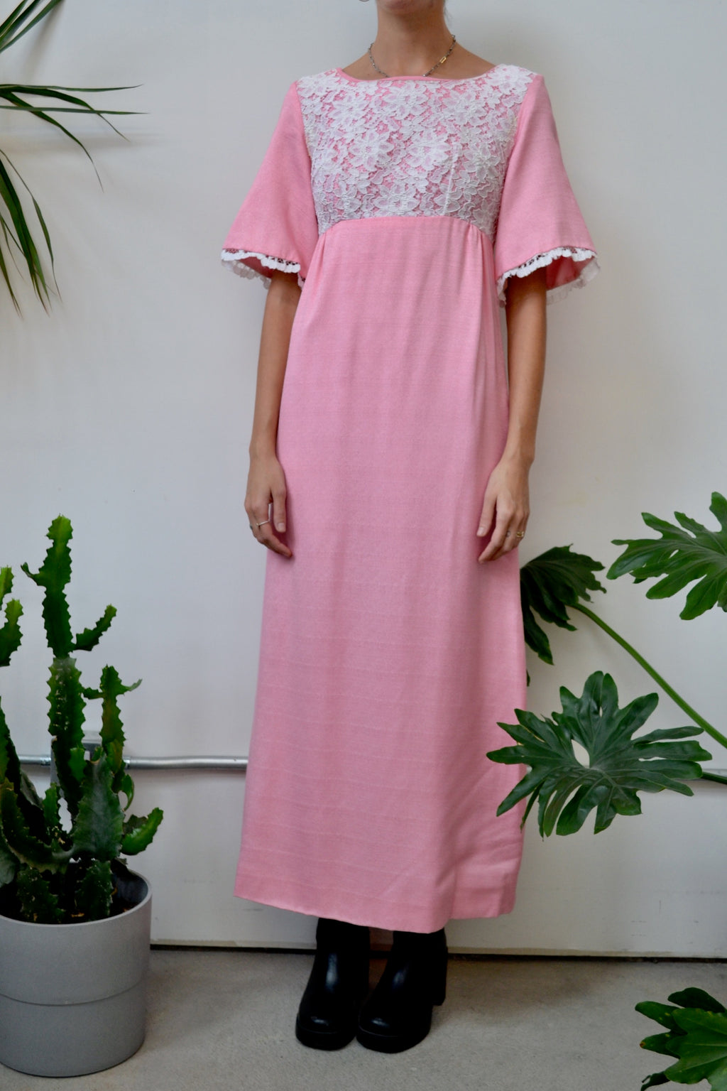 Bubblegum Lace Dress