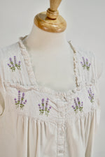 Lavender Sprig Cotton Nightie