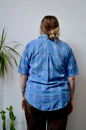 Nineties Patterned Button Up