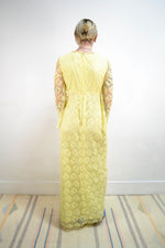 Lemon Lace Maxi