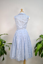 50s Betty Barclay Cotton Day Dress