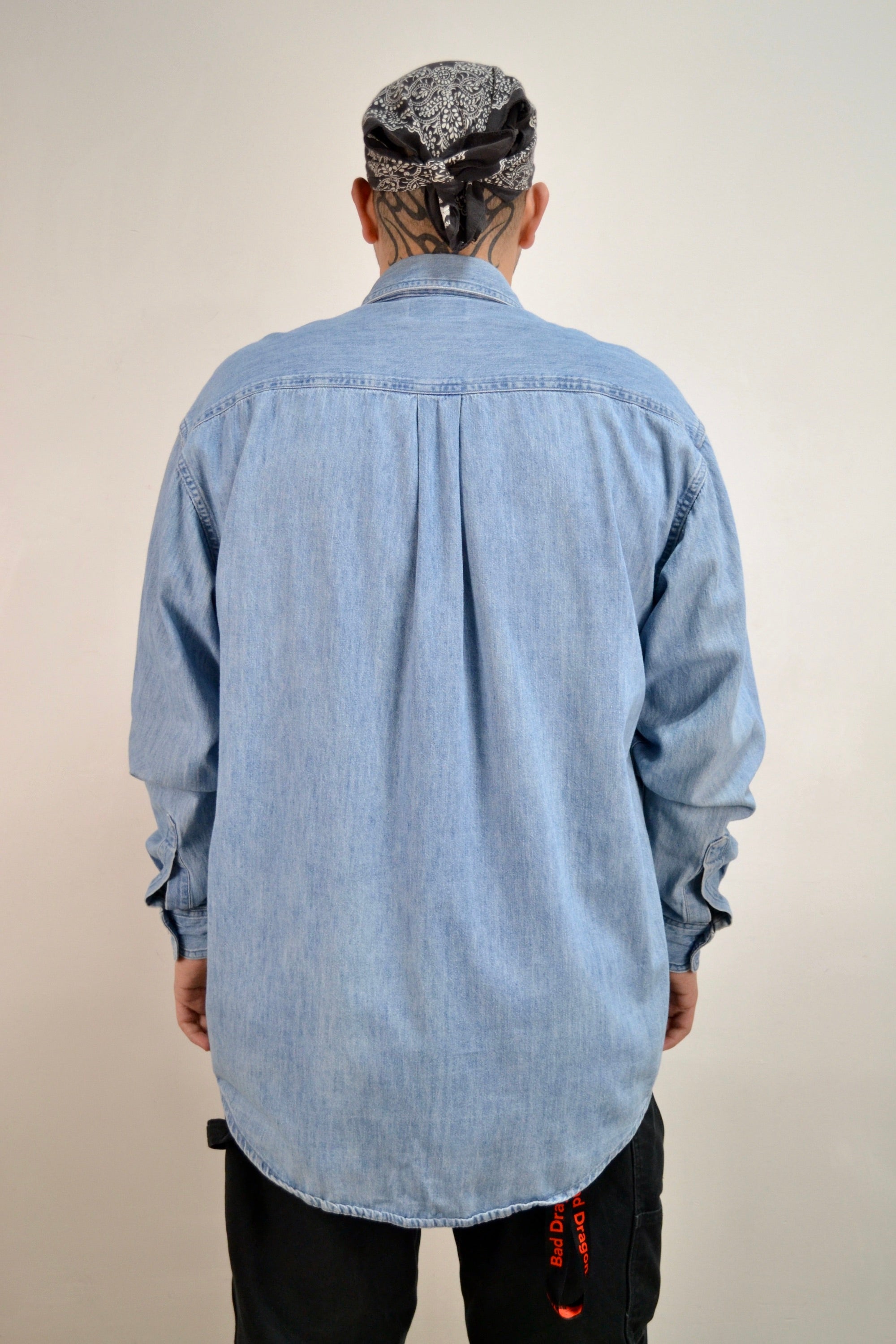 A Classic 90s LL Bean Denim Shirt