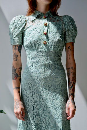 Gorgeous Seafoam Lace Dress