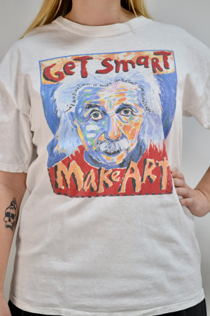 90s Get Smart Make Art Tee