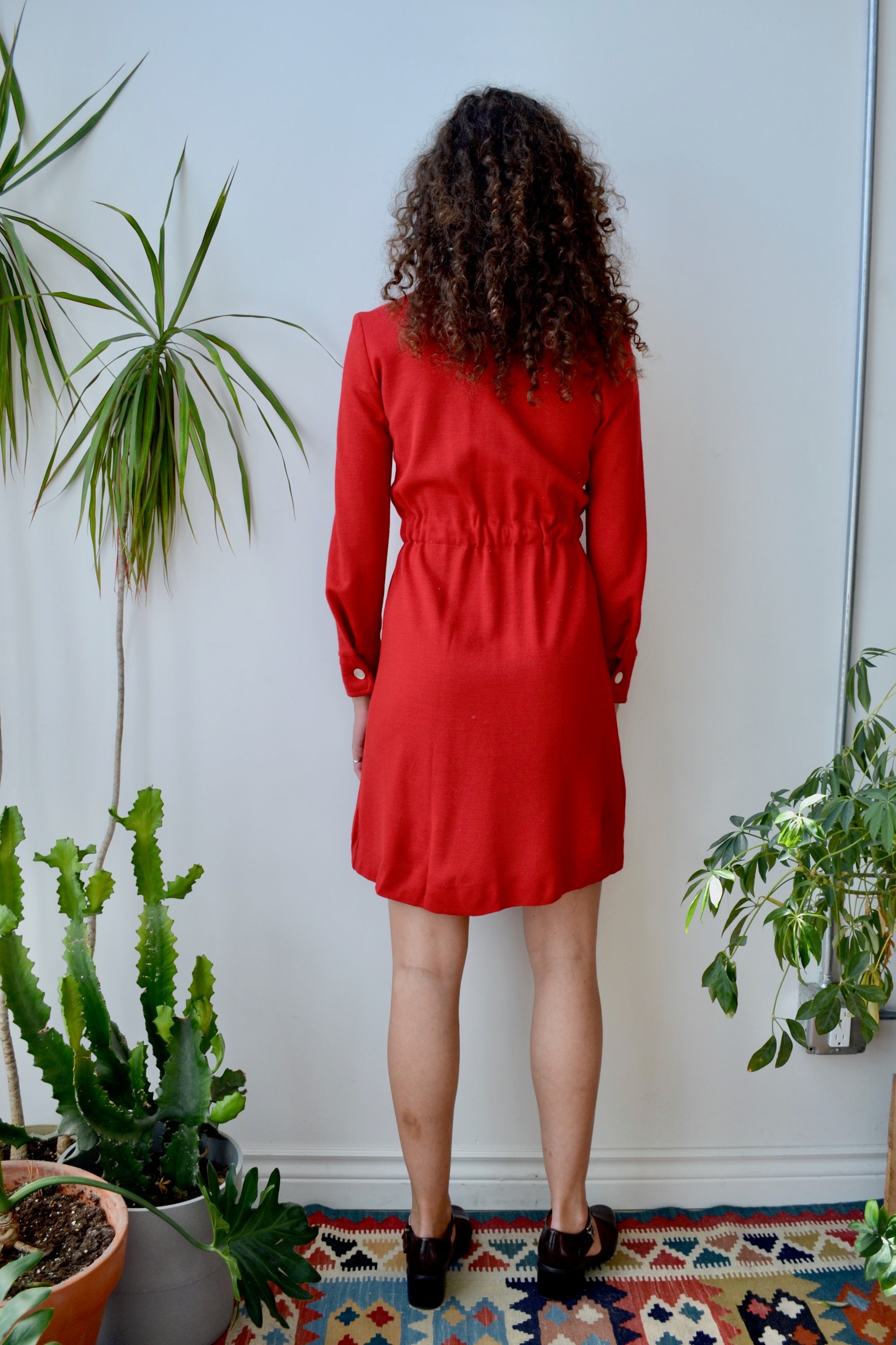 Cherry Seventies Mini Dress