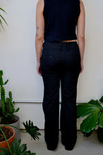 Y2K Pinstripe Flares