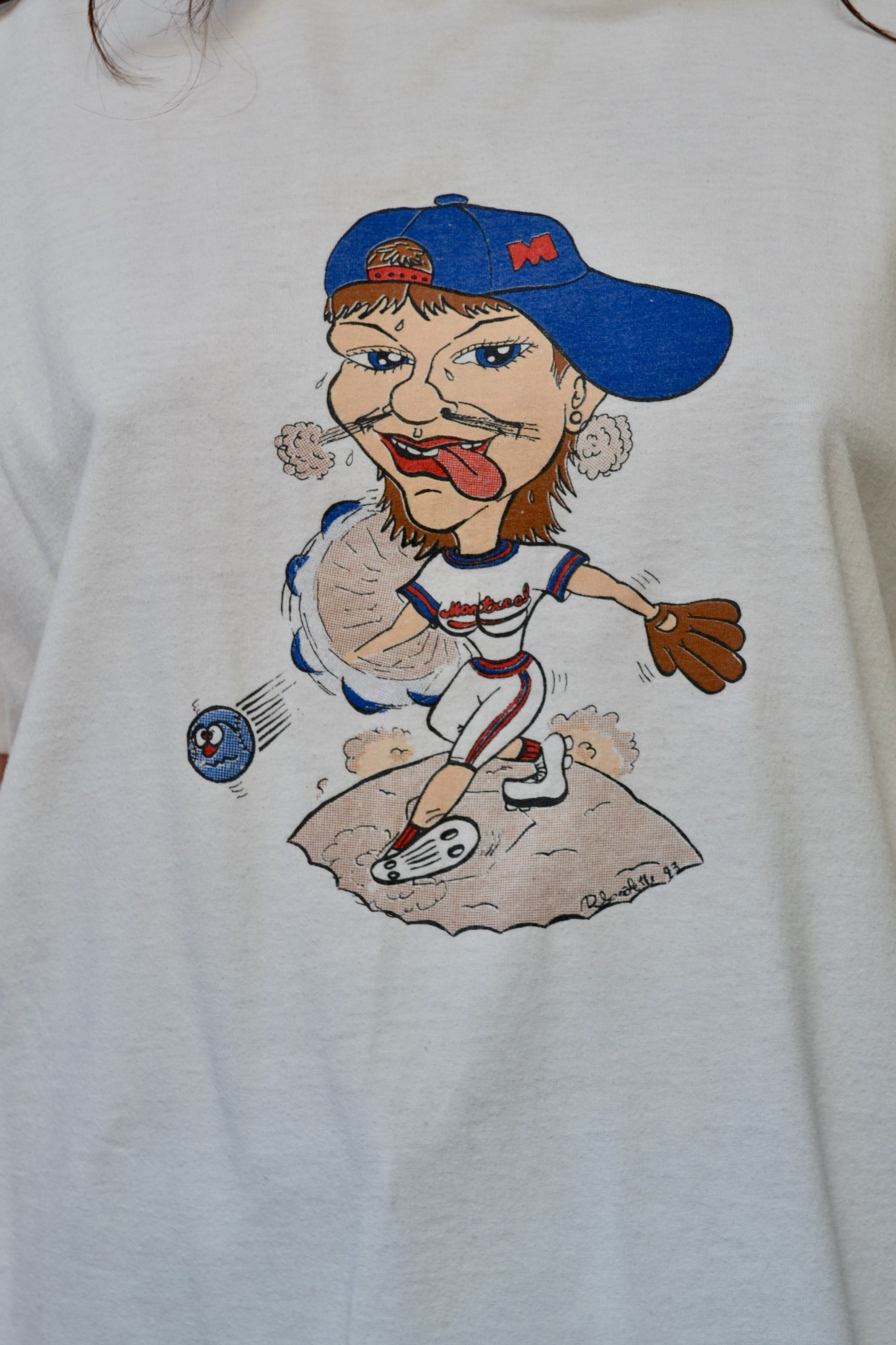 Baseball  Sports Caricature T Shirts