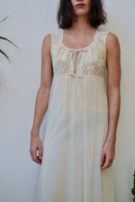 Cream Lace Slip