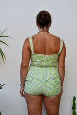 Green Gingham Jantzen Playsuit