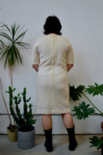 Loop Knit Mohair Shift Dress