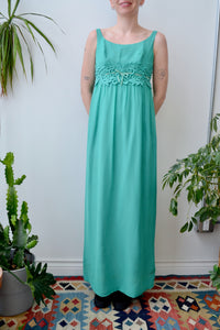 Sixties Seafoam Prom Dress