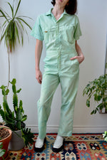 Seventies Mint Jumpsuit