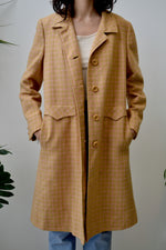 Crestknit Pink Grid Coat