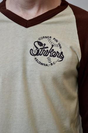 80s Strikers Baseball Tee