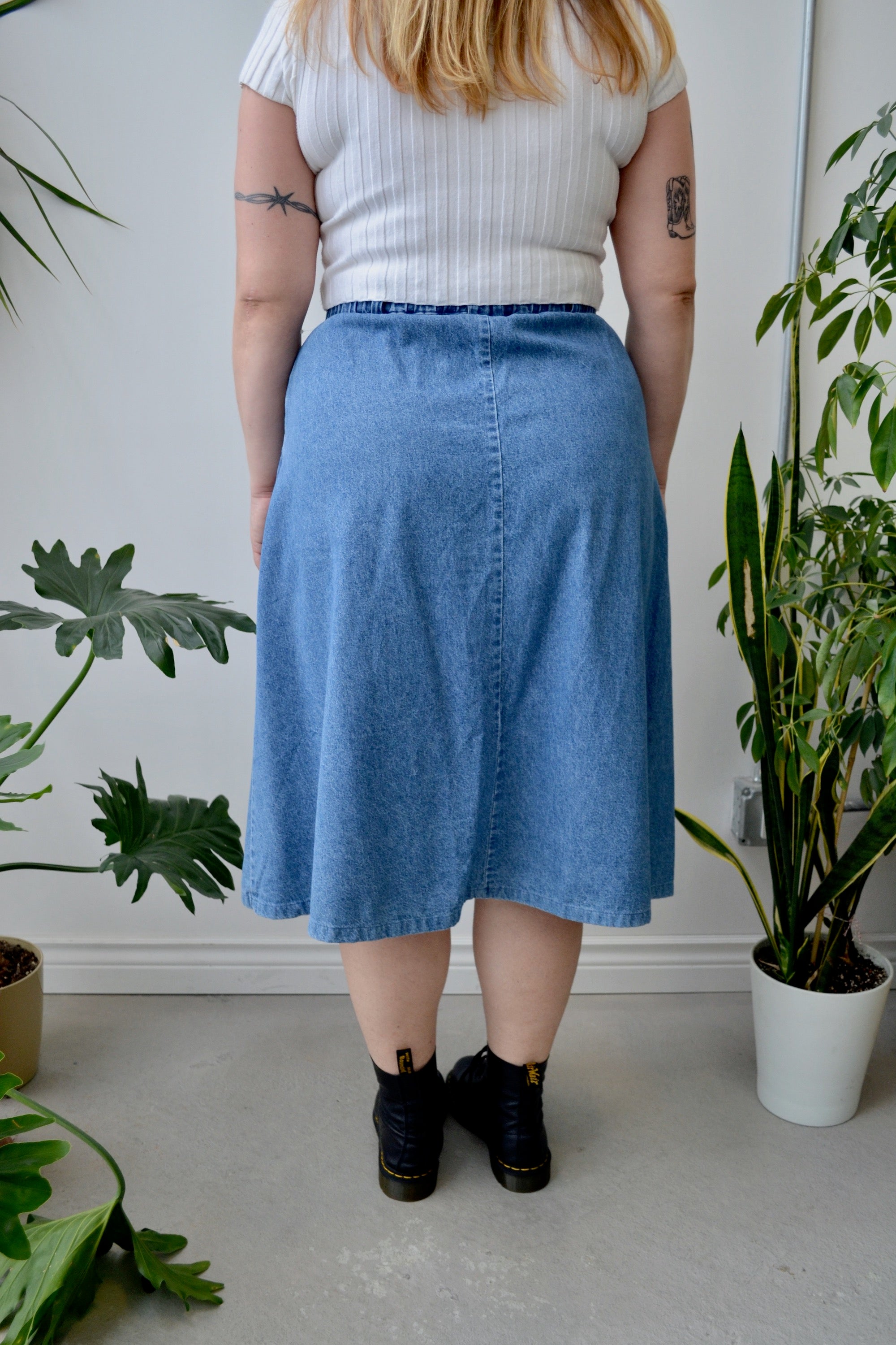 Nineties Denim Skirt