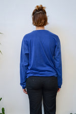 80s Navy Pullover