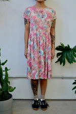 Cotton Candy Floral Day Dress