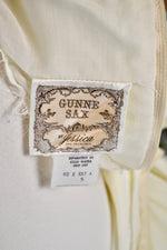 Seventies Cream Gunne Sax Gown