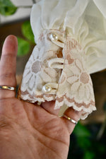 Seventies Cream Gunne Sax Gown