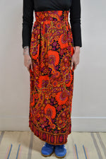 60s Paisley Maxi