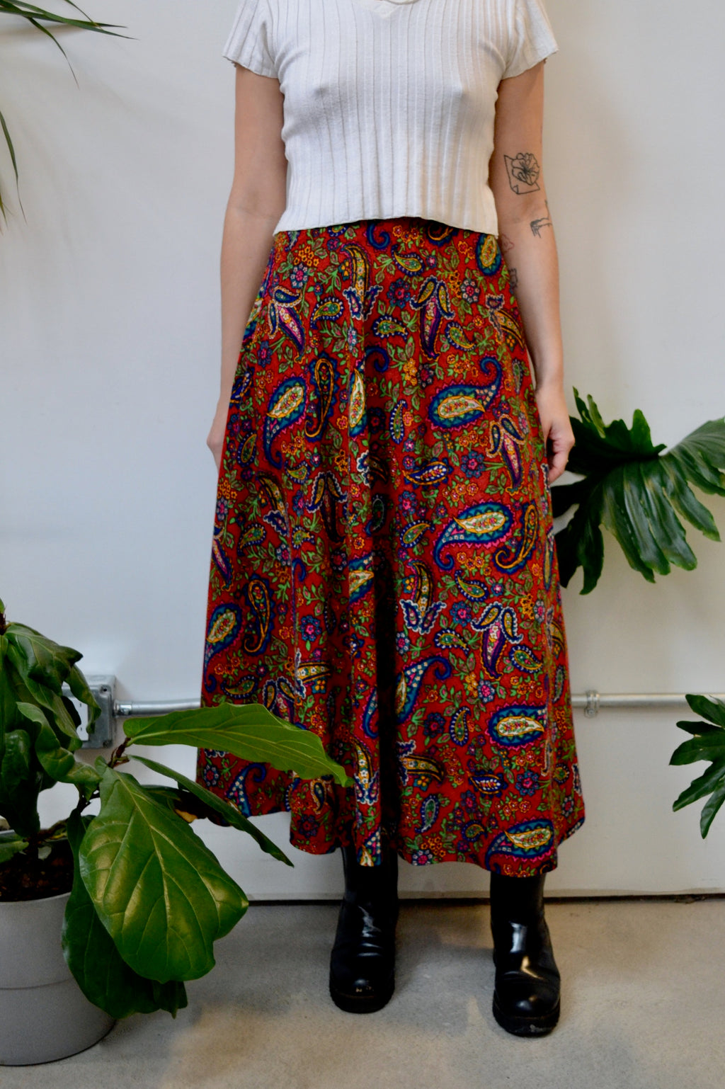 Dream Paisley Skirt