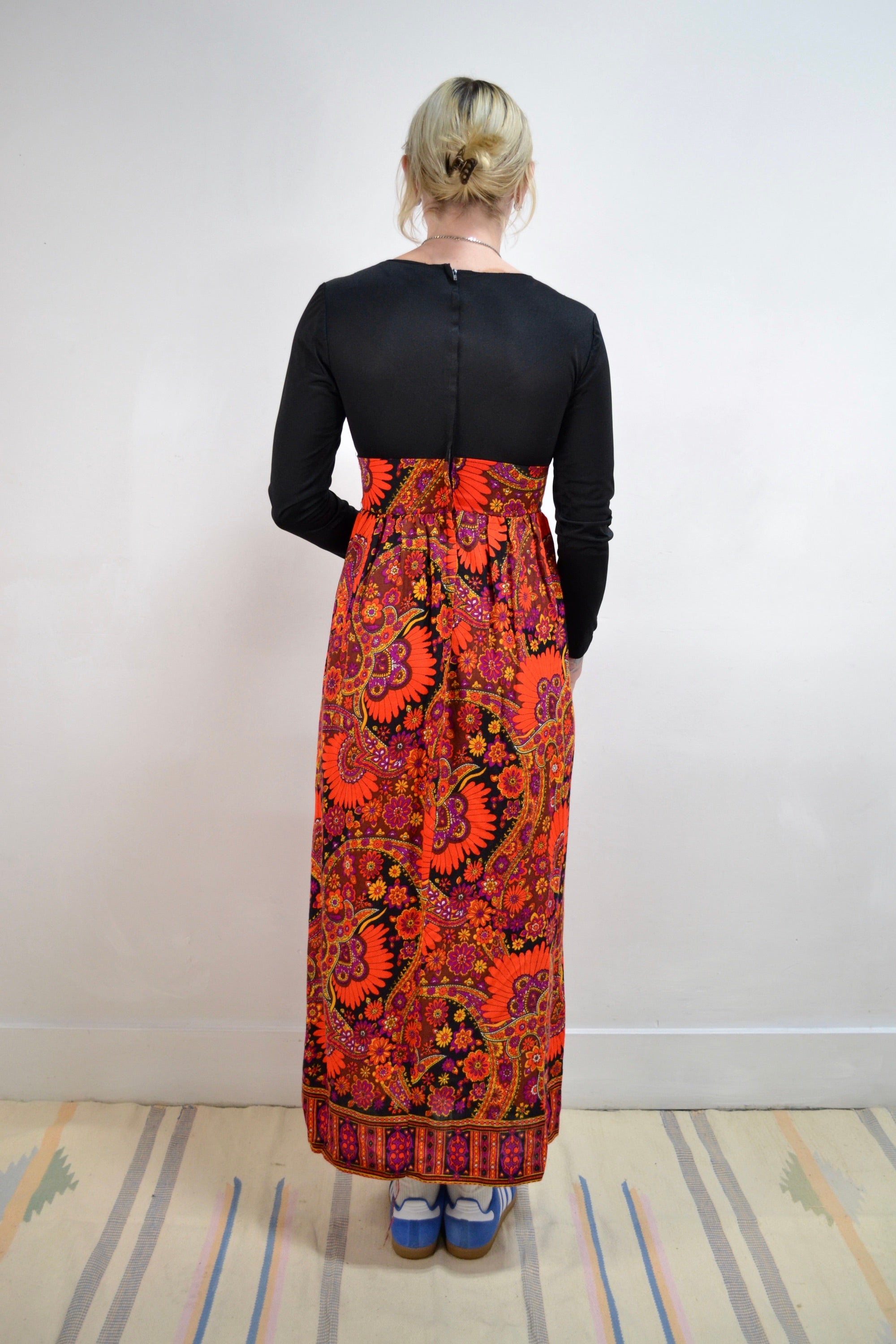 60s Paisley Maxi