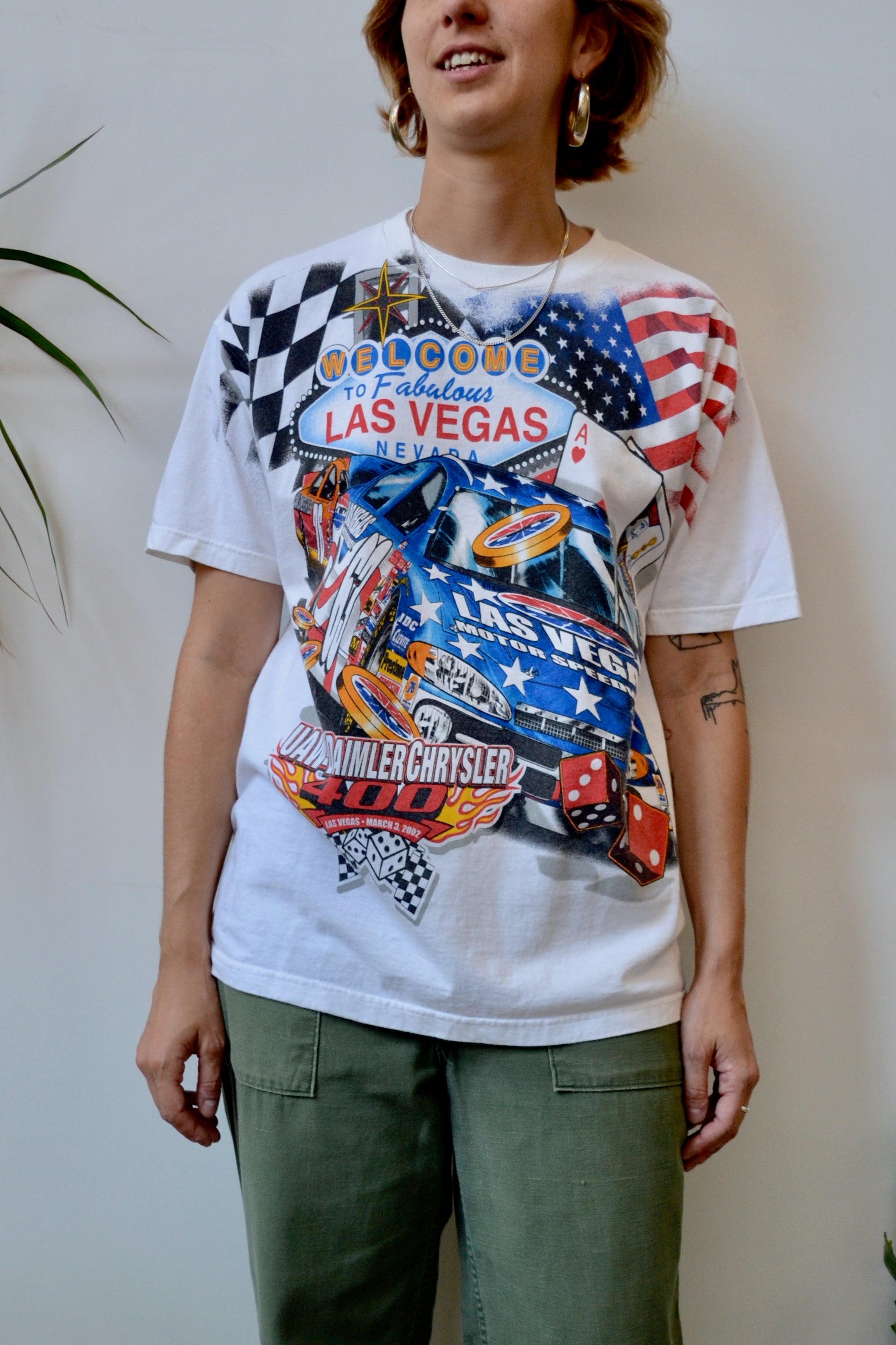 On A Roll Vegas Speedway Tee