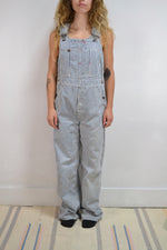 Budget King Hickory Stripe Union Made Overalls