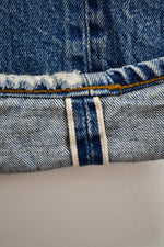 Perfectly Thrashed Levi 501 Selvedge Jeans