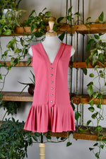 Seventies Pepto Pink Tennis Dress