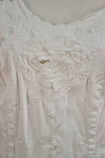 Indian Cotton White Summer Dress