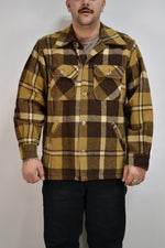 Brown Plaid Woolrich Jacket