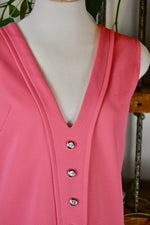 Seventies Pepto Pink Tennis Dress