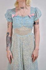 40s Sheer Little Bo Peep Dress