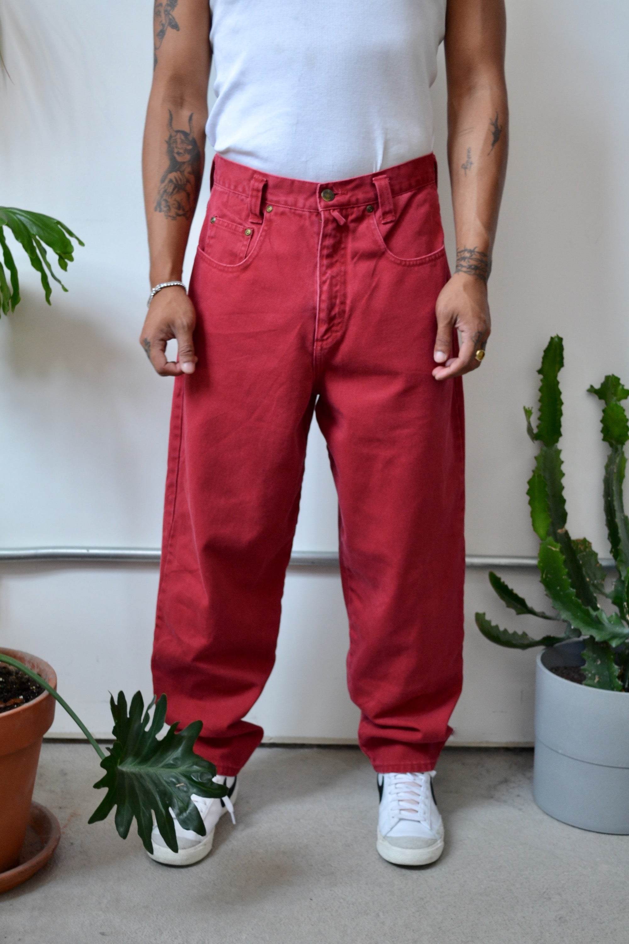 Apple Red Jeans