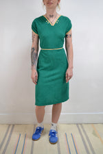 Emerald Terry Cloth Dres