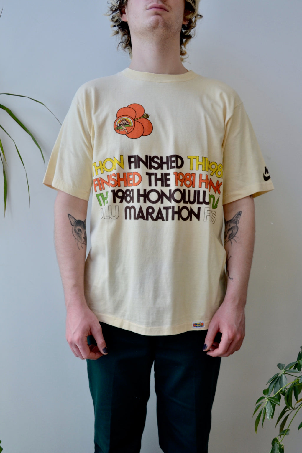 1981 Honolulu Marathon Tee