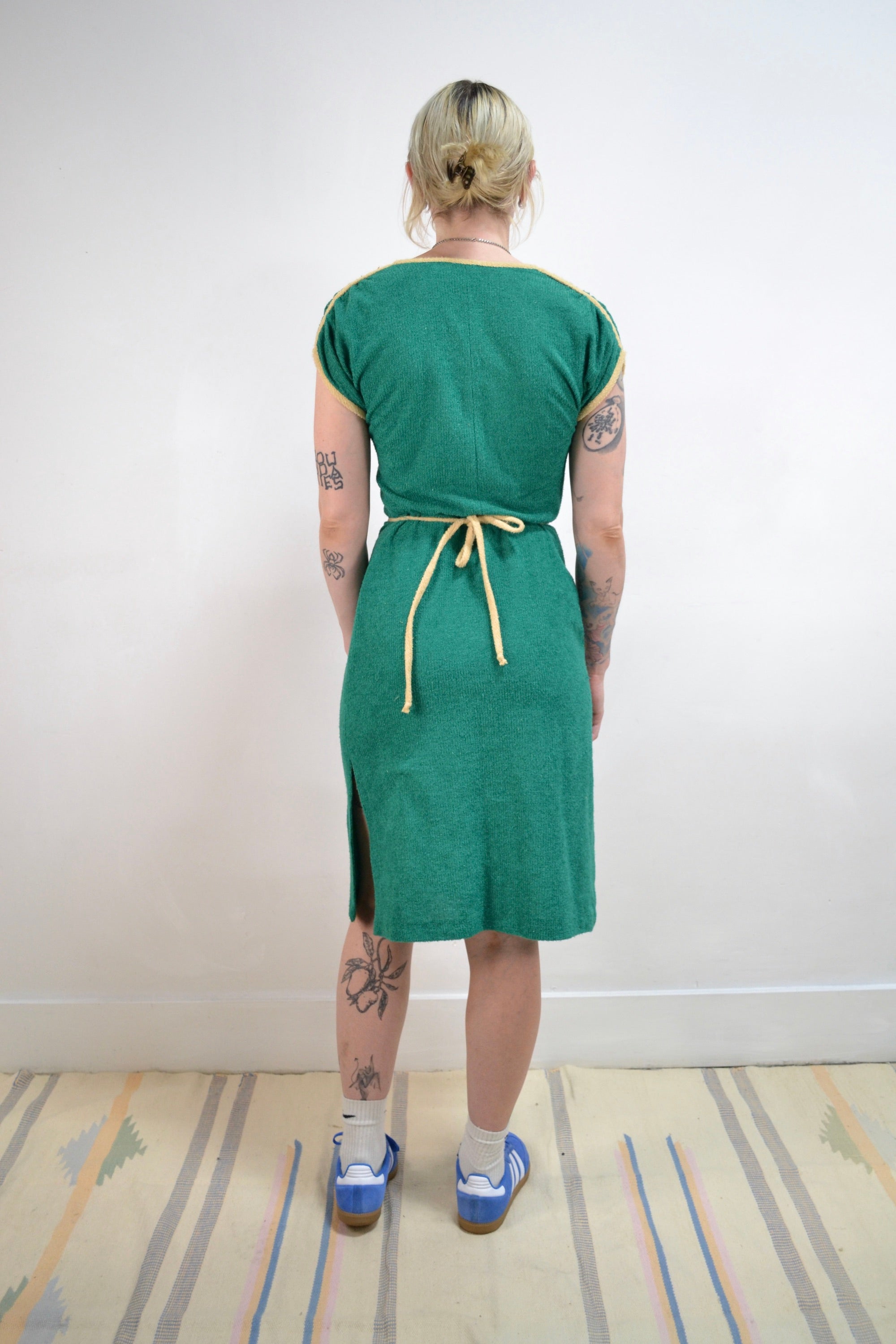 Emerald Terry Cloth Dres