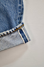 Perfectly Thrashed Levi 501 Selvedge Jeans