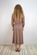 Vintage Knit Cardi and Skirt Set