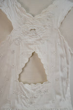 Indian Cotton White Summer Dress