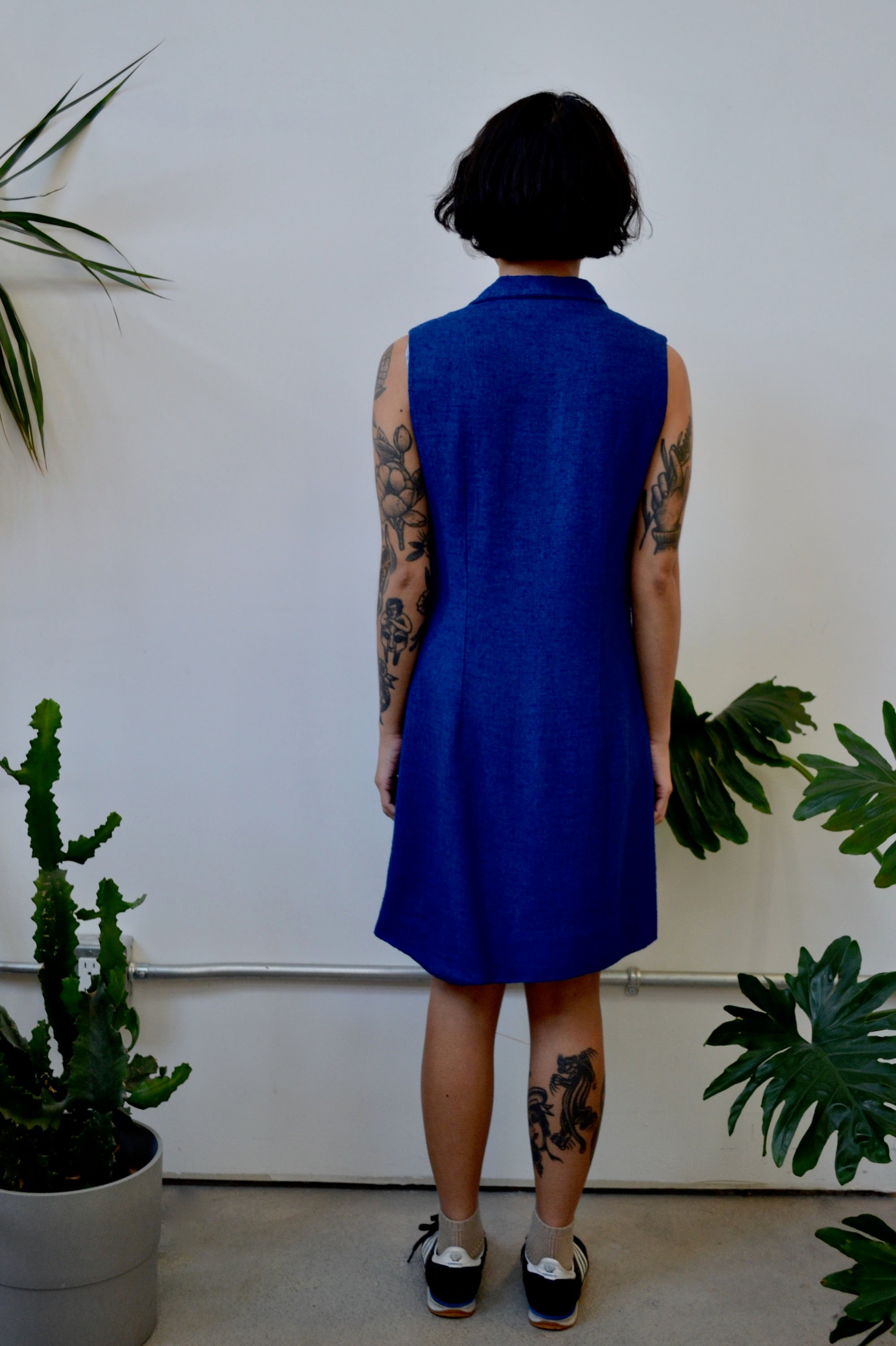 Cobalt Woven Dress