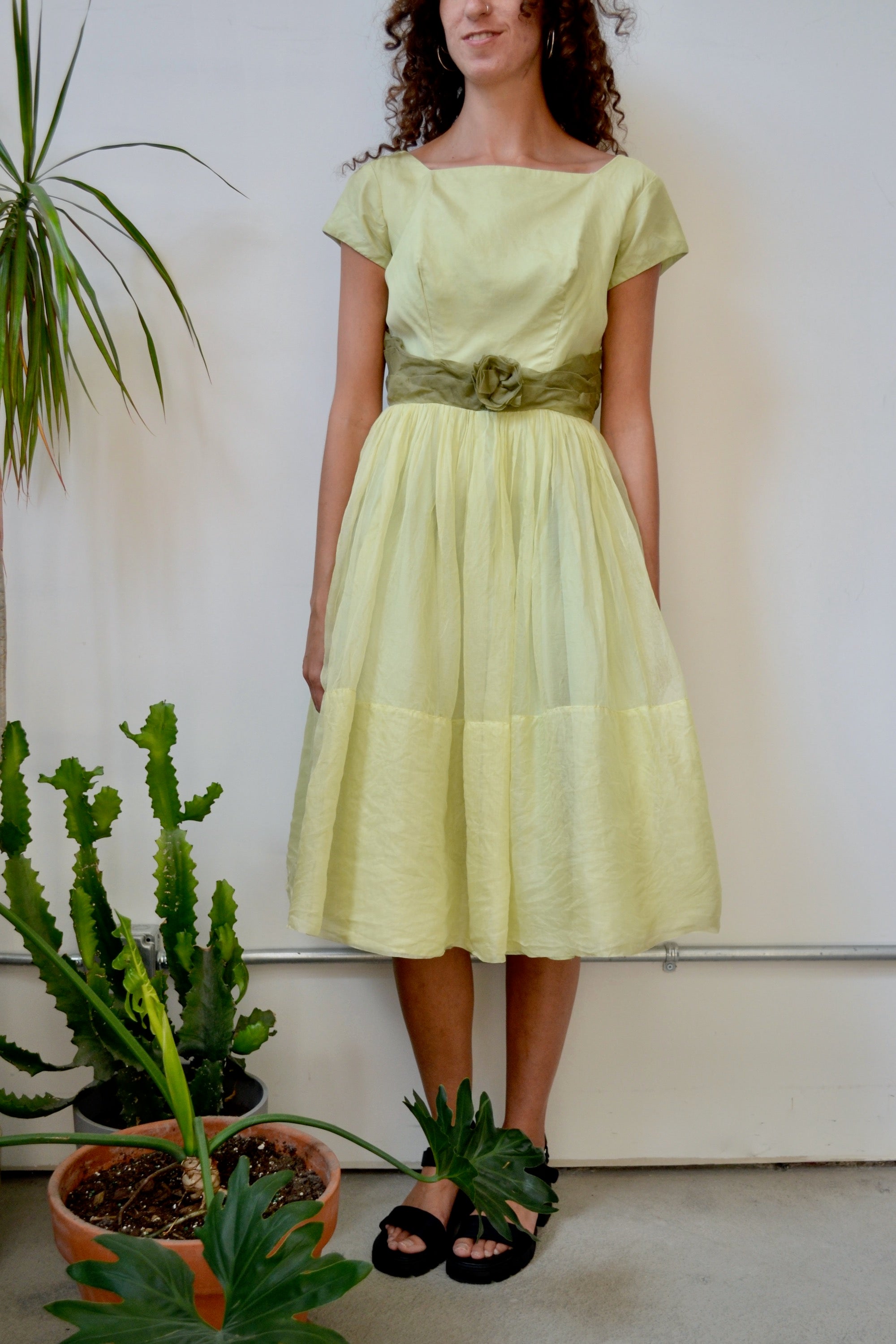 Melon Fifties Party Dress