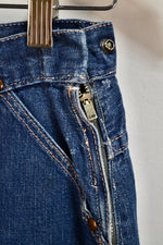 Misses Blue Bell 60s Side Zip Jeans