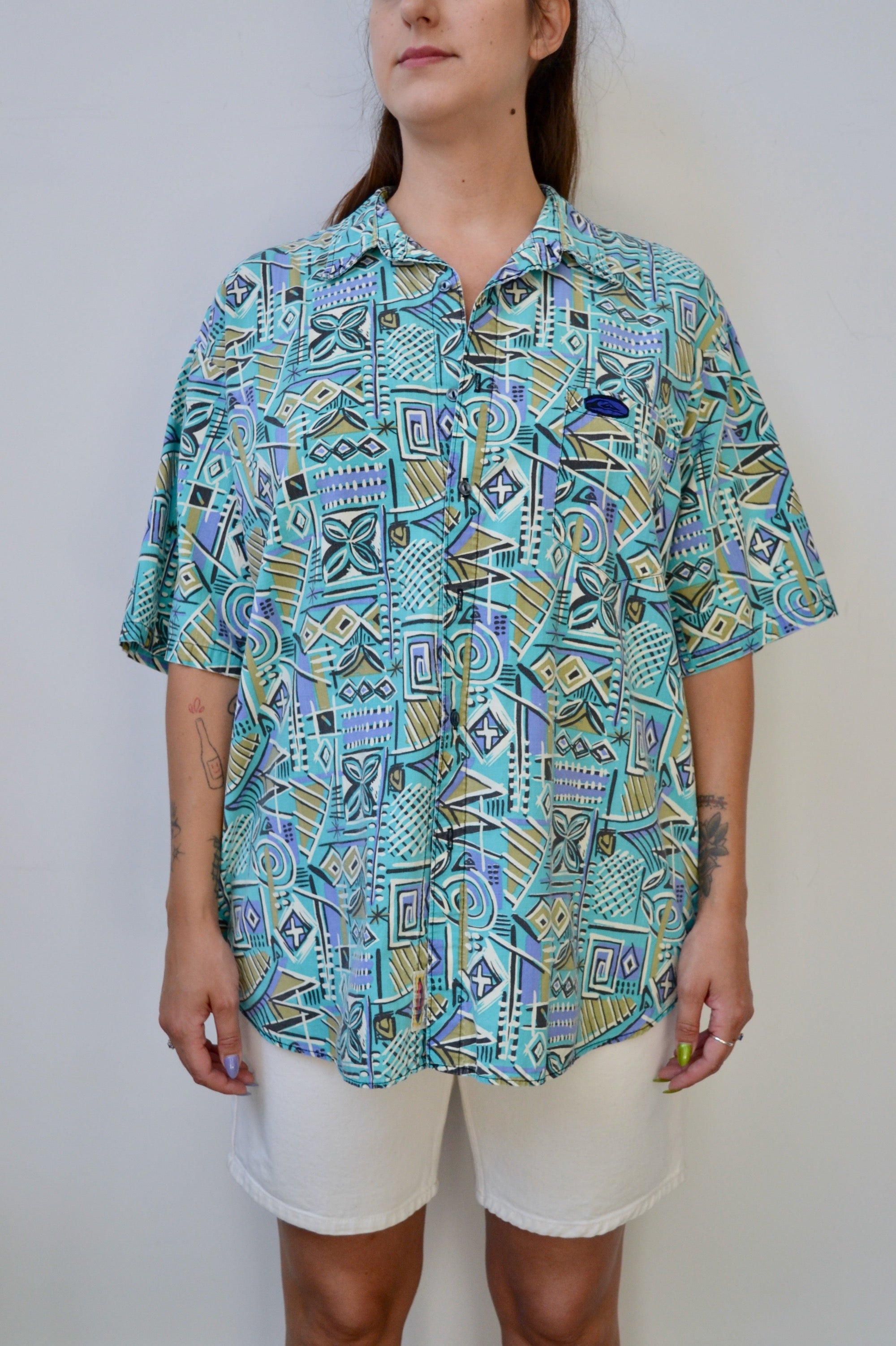 Vintage Quicksilver Button Up