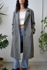 Pendy Herringbone Wool Coat