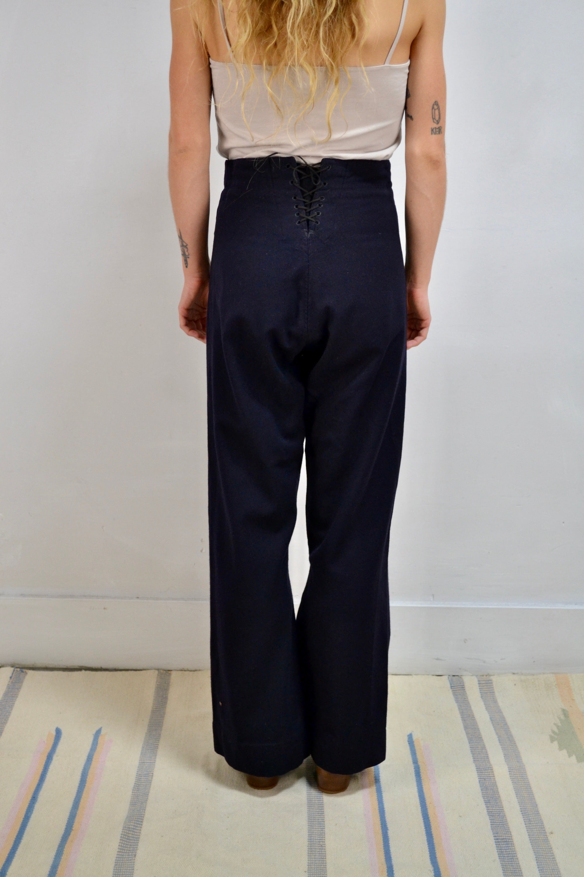 US Navy Wool Trousers