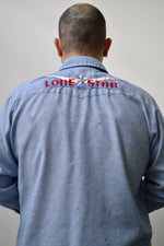 Thrashed Dee Cee Lone Star Chambray Button Up