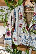 90s/00s Floral Tapestry Cropped Jacket
